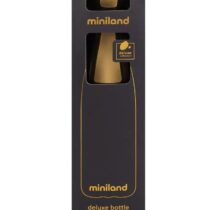 Bouteille isotherme Miniland 500 ml Gold en inox 18/8, double paroi sous vide – garde chaud ou froid plus de 24 h. Zéro fuite, réutilisable et durable. Idéale pour voyager avec bébé.