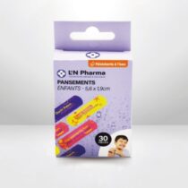 Protégez les petites blessures de vos enfants avec les pansements L2N Pharma 5,6 x 1,9 cm, résistants à l'eau et hypoallergéniques. Idéals pour une cicatrisation rapide et sans souci.