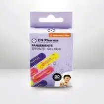 Protégez les petites blessures de vos enfants avec les pansements L2N Pharma 5,6 x 1,9 cm, résistants à l'eau et hypoallergéniques. Idéals pour une cicatrisation rapide et sans souci.