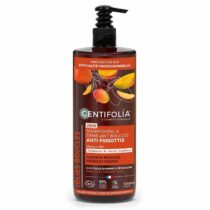 Shampoing bio Centifolia 2‑en‑1 boucles 500 ml : lave, démêle, hydrate et définit boucles sans frisottis. Formule sans sulfates, vegan, enrichie en mangue et aloe vera.