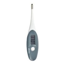 Prenez la température de bébé en toute sécurité avec le thermomètre Béaba ThermoBip : embout souple, prise rapide, alarme sonore et précision garantie. Idéal dès la naissance.