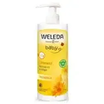 bebemaman weleda liniment avec pompe