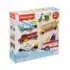 puzzle Fisher‑Price Baby On The Road – 6 scènes, 40 pièces robustes, surfaces antireflet, carton recyclé, dès 2 ans.