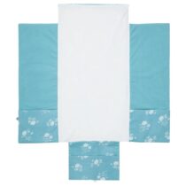 Tapis à langer nomade Little Band Seaside 70×65 cm – garnissage moelleux, certifié Oeko‑Tex, facile à nettoyer. Changez bébé partout, disponible sur BebeMaman.ma.