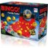 Jeu Bingo KS Games – 2‑16 joueurs dès 6 ans, grand format (31,5×23,6 × 16,7 cm), avec roue, boules, cartes et pions.