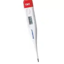 Domotherm TH1 Thermomètre digital rouge pour bébé et adulte