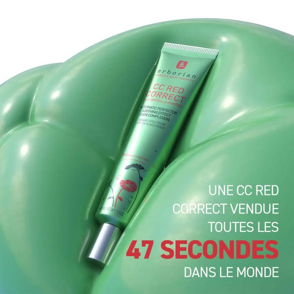 Erborian CC Red Correct à la Centella Asiatica 45 m – 6- bebemaman