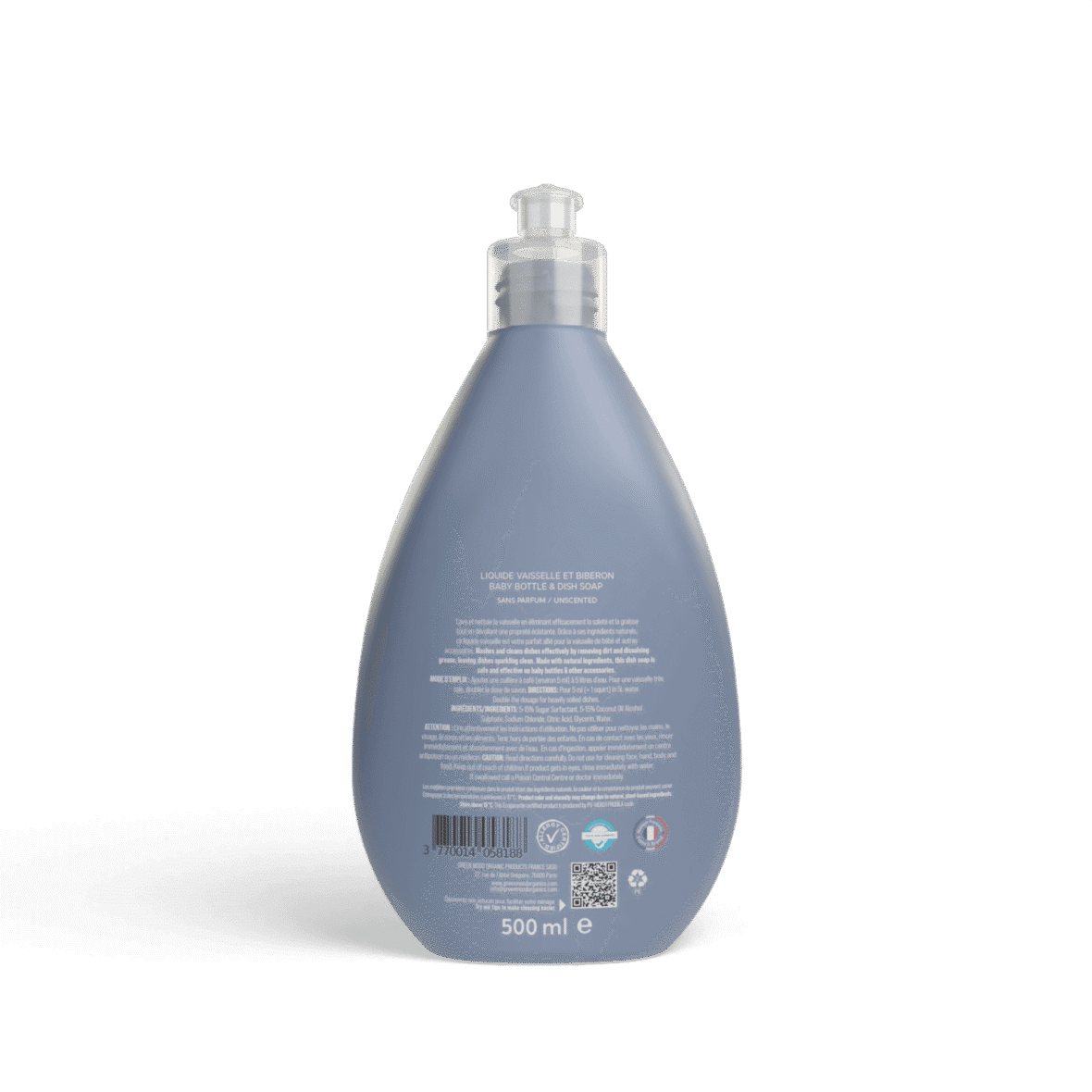 Green Mood Liquide Vaisselle Et Biberon 500ml – 3- bebemaman