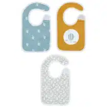 Little Band Lot de 3 Bavoirs Naissance 17x29 cm – Coton Doux Bébé