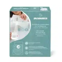 Mammia Sachets de conservation du lait maternel 220ml – lot de 25