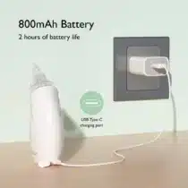 Momcozy 2‑in‑1 Aspirateur Nasal Électrique Bébé