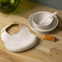 Nattou Coffret de repas avec Bavoir Argil Etoile -2- bebemaman