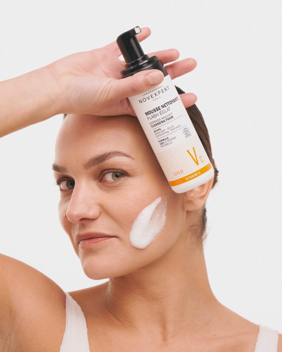 Novexpert Mousse Nettoyante Flash Eclat – 5 – bebemaman