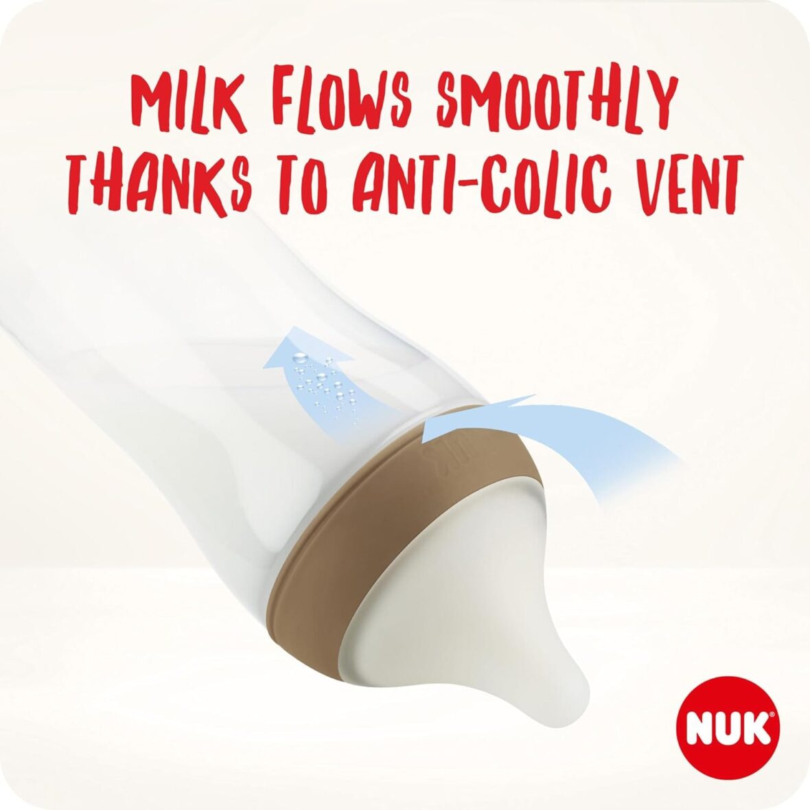 Nuk Biberon Perfect Match 150 ml – Beige – 4 – bebemaman