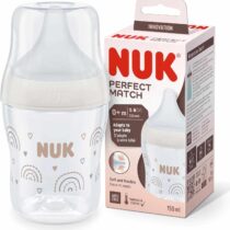 Nuk Biberon Perfect Match 150 ml Beige anti-colique ergonomique