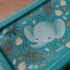 Sassi Lunch Box en Silicone Chewy l'éléphant prix Maroc | Bebemaman.ma