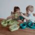 Sassi Lunch Box en Silicone Cracky le Dinosaure Vert prix Maroc | Bebemaman.ma