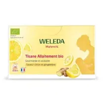 Weleda Tisane allaitement citron gingembre bio 20 sachets