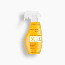 Spray solaire Bioderma Photoderm SPF 50+ 300 ml – très haute protection UVA/UVB, texture invisible, non collante, résistant eau + transpiration, visage & corps, testé dermatologiquement.