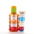 Spray solaire Eucerin Oil Control Transparent SPF 50+ 200 ml – non gras, transparent, adapté peaux acnéiques/sensibles + After‑Sun Sensitive Relief 50 ml offert.