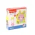 Mini puzzle Fisher-Price Lapin – 10 pièces antichoc, dès 3 ans, développe la motricité, petit format pratique pour voyages ou cadeaux