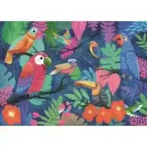 KS Games The Chirp Forest Puzzle – 24 pièces antireflet, format 34×48 cm, dès 4 ans, carton épais, stimule logique & motricité.