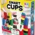 KS Games Smart Cups – jeu de vitesse et réflexion avec 5 gobelets, 43 cartes, cloche, jusqu’à 6 joueurs, dès 6 ans, boîte 28 × 28 × 7 cm.