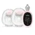 Tire‑lait double électrique Mammia Duoflex rose – système mains libres, silencieux, 3 modes, écran tactile, 5 embouts, USB‑C. Confort & efficacité pour mamans actives.