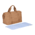 Childhome Mommy Club Signature Prestige sac à langer 22 L hazelnut – 3 poches, matelas à langer, pochette isotherme, crochets poussette. Compact & stylé – dispo sur BebeMaman.ma.