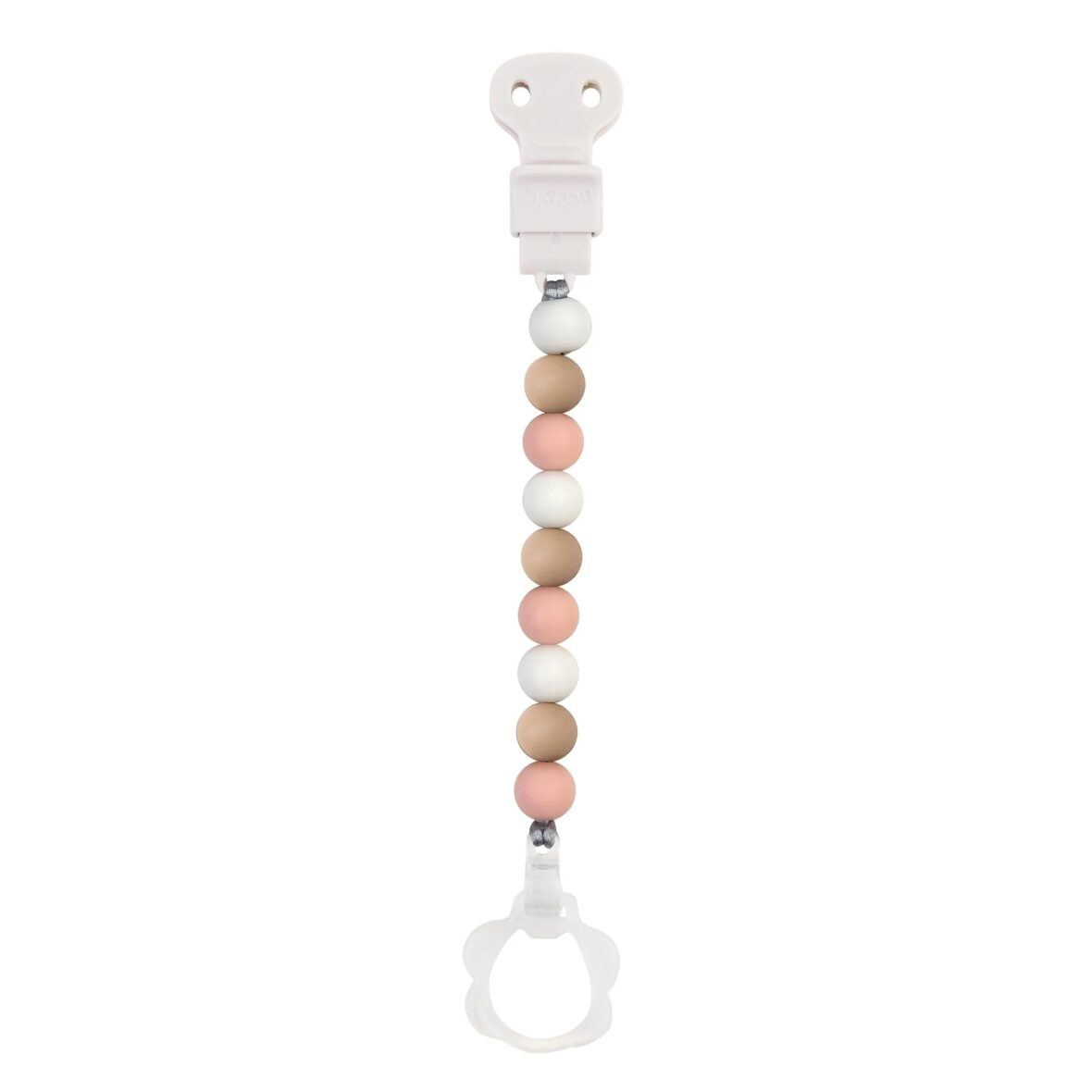 Nattou Attache tétine Rose – beige