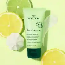 Crème mains & ongles NUXE Sweet Lemon – 50 ml, bio & vegan, citron meringué, ultra-fondante, hydratante, non grasse.