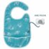 Découvrez le bavoir imperméable Seaside de Little Band : enduit PU, poche pratique, certifié Oeko‑Tex, ajustable dès 6 mois. Repas propres et stylés – disponible sur BebeMaman.ma.