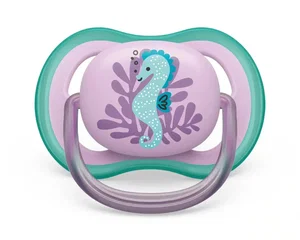Sucettes Philips Avent Ultra Air Orthodontiques - Lot De 2 Pour Bébés 6-18 Mois - Silicone Sans BPA, Avec étui Stérilisateur