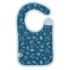 Lot de 3 bavoirs naissance Little Band Seaside Romance – éponge double absorption, scratch doux, dimensions 17×29 cm, Oeko‑Tex, dès 6 mois.