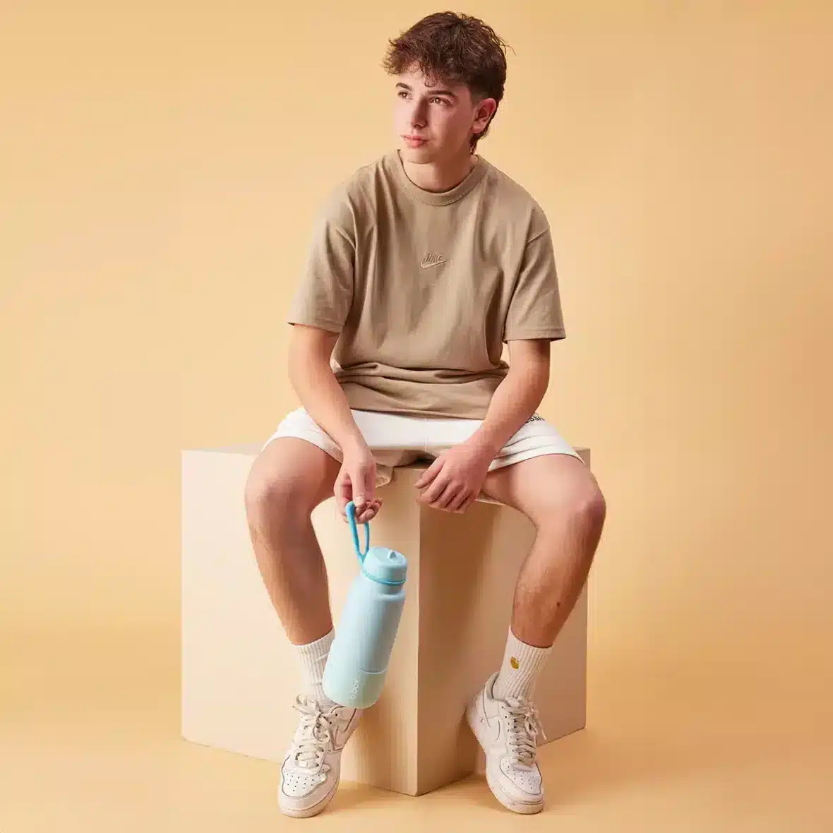 BBox Gourde Isotherme à Couvercle Rabattable 1L – Lagoon – 2- bebemaman