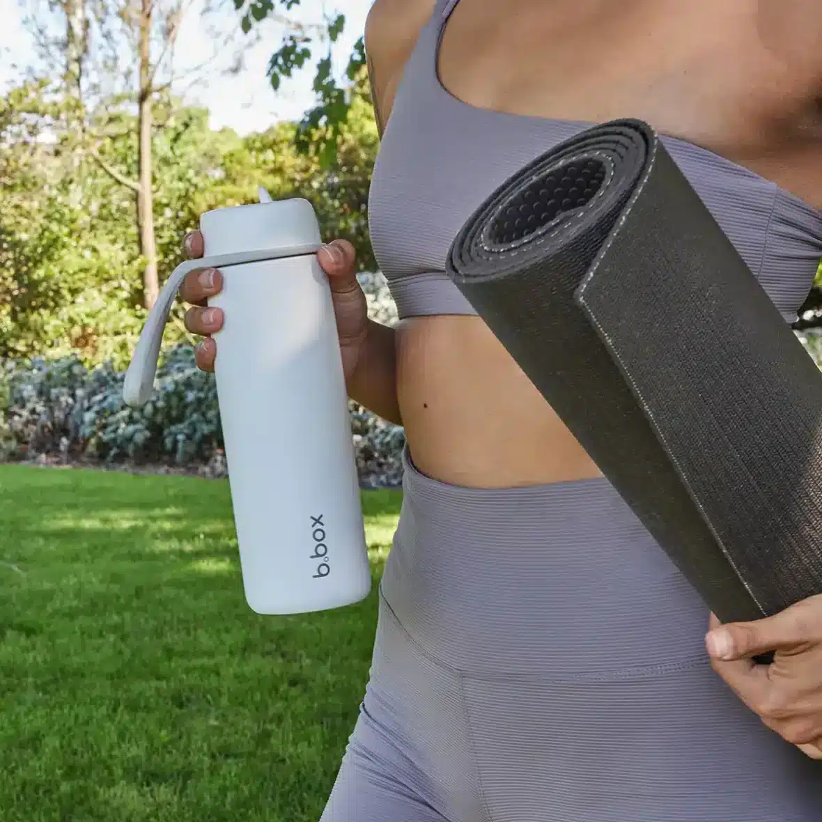 BBox Gourde Isotherme à Couvercle Rabattable 690ml – White Out -3- bebemaman