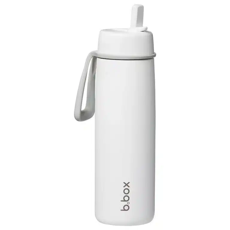 BBox Gourde Isotherme à Couvercle Rabattable 690ml – White Out -4- bebemaman