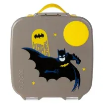 BBox Large Lunchbox Batman : grande boîte à repas hermétique et sans BPA, idéale pour transporter un déjeuner complet des enfants. Design exclusif DC Comics Batman.