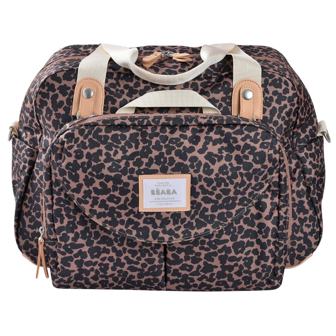 Beaba Sac à Langer Genève Leopard-2- bebemaman