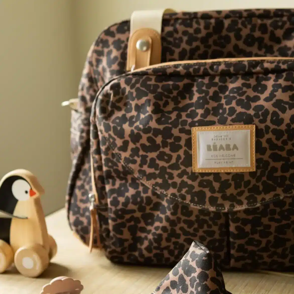 Beaba Sac à Langer Genève Leopard-7- bebemaman