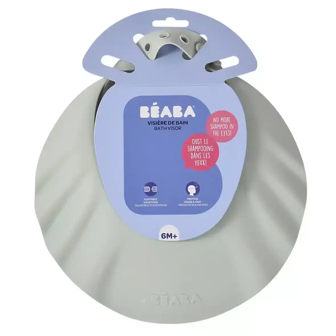 Béaba Visière de bain en Silicone Vert Sauge – 3 – bebemaman