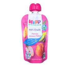 Achetez Hipp Bio 100% Fruits Pommes Ananas Pêches dès 6mois au meilleur prix sur Bebemaman.ma ! Livraison rapide en 24h partout au Maroc. Paiement sécurisé à la livraison.