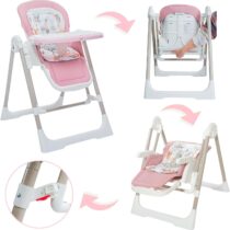 Retrouvez Chaise haute avec fonction Balancelle et Relax Pink aux meilleurs prix sur Bebemaman.ma . Livraison à domicile partout au Maroc. Paiement à la livraison.