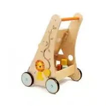 Eurekakids Trotteur en Bois Jungle 12M+- 2 - bebemaman