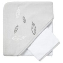 Découvrez la parure de bain bébé Little Band Attrape Rêve : serviette 80×80 cm + gant assorti. Douce et absorbante, idéale dès la naissance. Livraison rapide au Maroc.