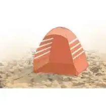 Ludi Tente Abri Plage XXL Anti‑UV 10mois Orange - bebemaman