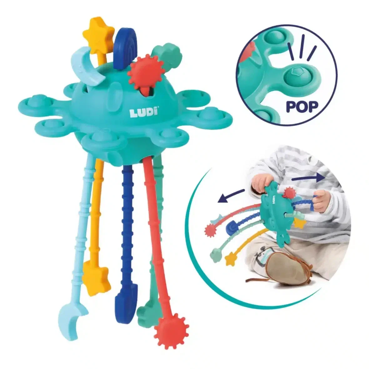Ludi Zippy activité Multicolore 10 mois+ – 2- bebemaman