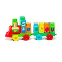 Molto Train Blocks avec 28 Pièces - 2 - bebemaman
