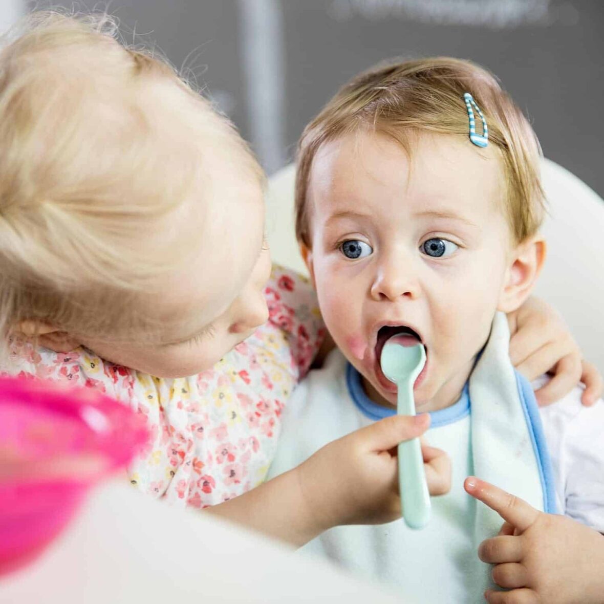 Nip Kit de Cuillères Courtes Colorées Mélangées 5 pièces -3- bebemaman