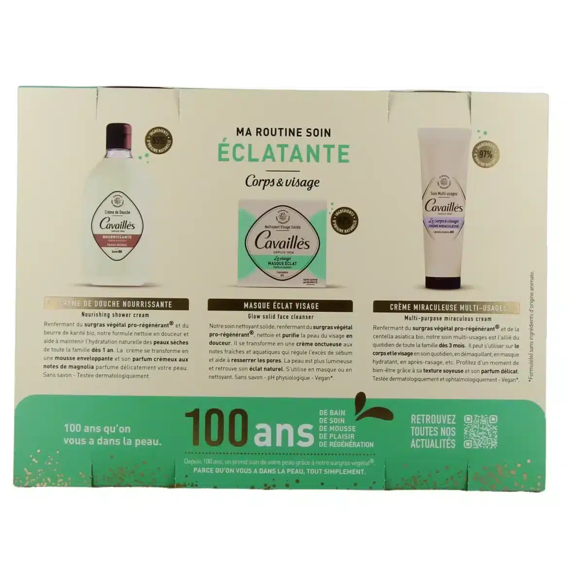 Rogé Cavaillès Coffret Ma Routine Soin Éclatante – 2 -bebemaman
